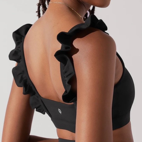 POPFLEX Other - Popflex romance ruffle bra black